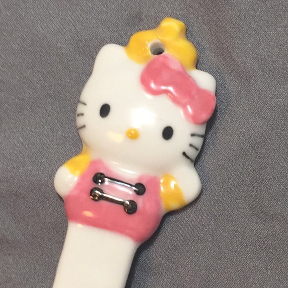 🎀🌟HELLO KITTY🌟🎀CERAMIC SPOON & REST🎉💕 - Picture 6 of 7